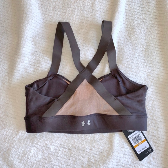 Under Armour 7.1 Sport Bralette - Charcoal - Picture 4 of 8